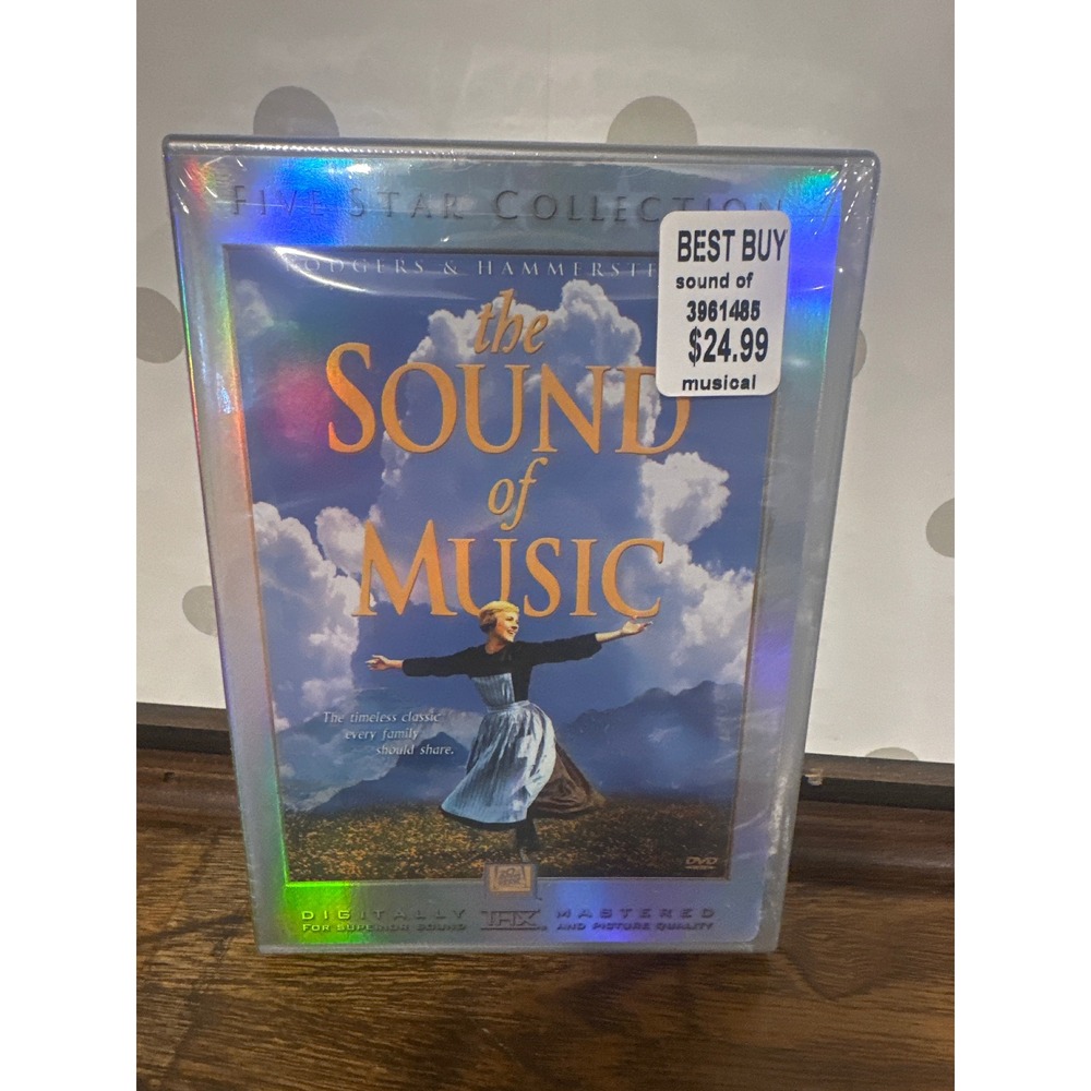 The Sound of Music DVD Five Star Collection 2-Disc Set Holographic New Sealed